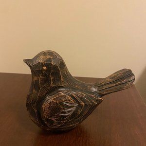 Wooden Bird Sculpture.